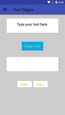 Text Flipper android App screenshot 0