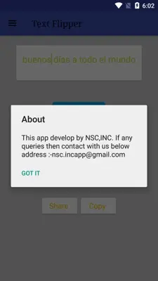 Text Flipper android App screenshot 1